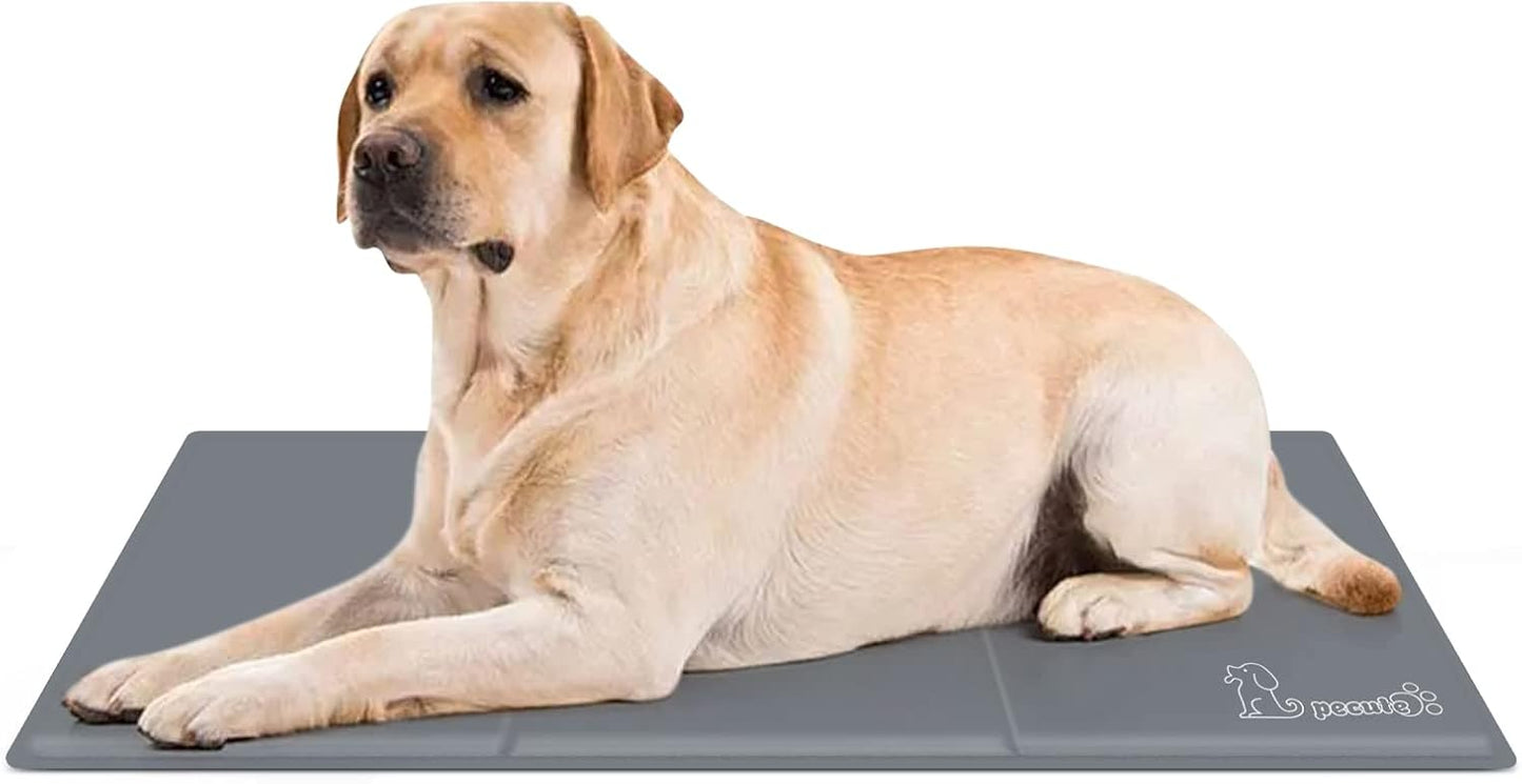 Premium Medium Dog Cooling Mat - 65x50cm, Non-Toxic Gel Self-Cooling Pad for Summer Comfort - Ideal for Dogs and Cats