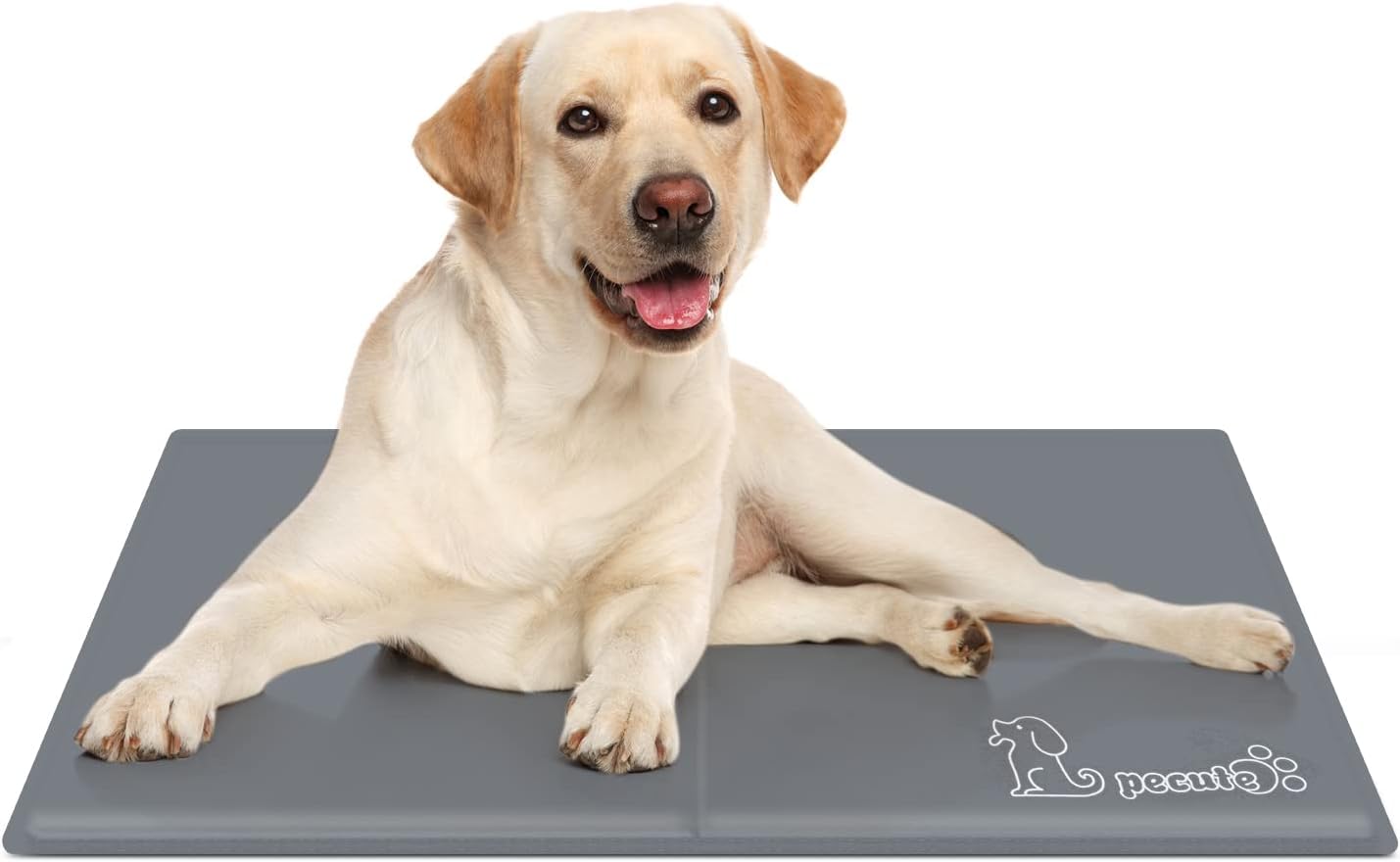 Premium Medium Dog Cooling Mat - 65x50cm, Non-Toxic Gel Self-Cooling Pad for Summer Comfort - Ideal for Dogs and Cats