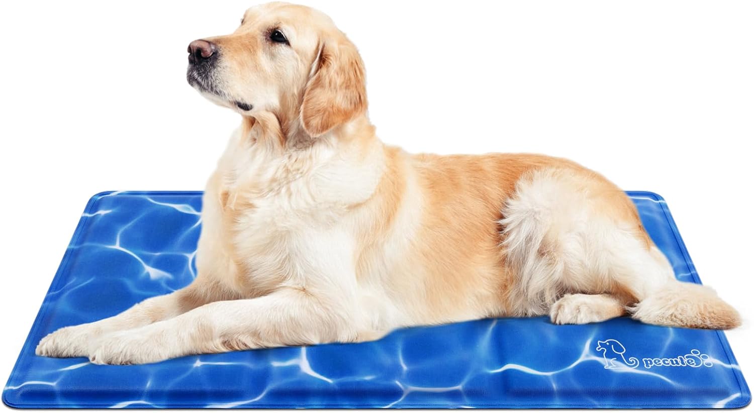 Premium Medium Dog Cooling Mat - 65x50cm, Non-Toxic Gel Self-Cooling Pad for Summer Comfort - Ideal for Dogs and Cats
